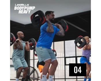 Hot Sale Les Mills BODYPUMP HEAVY 04 Video+Music+Notes Hot Sale Les Mills BODYPUMP HEAVY 04 Video+Music+Notes